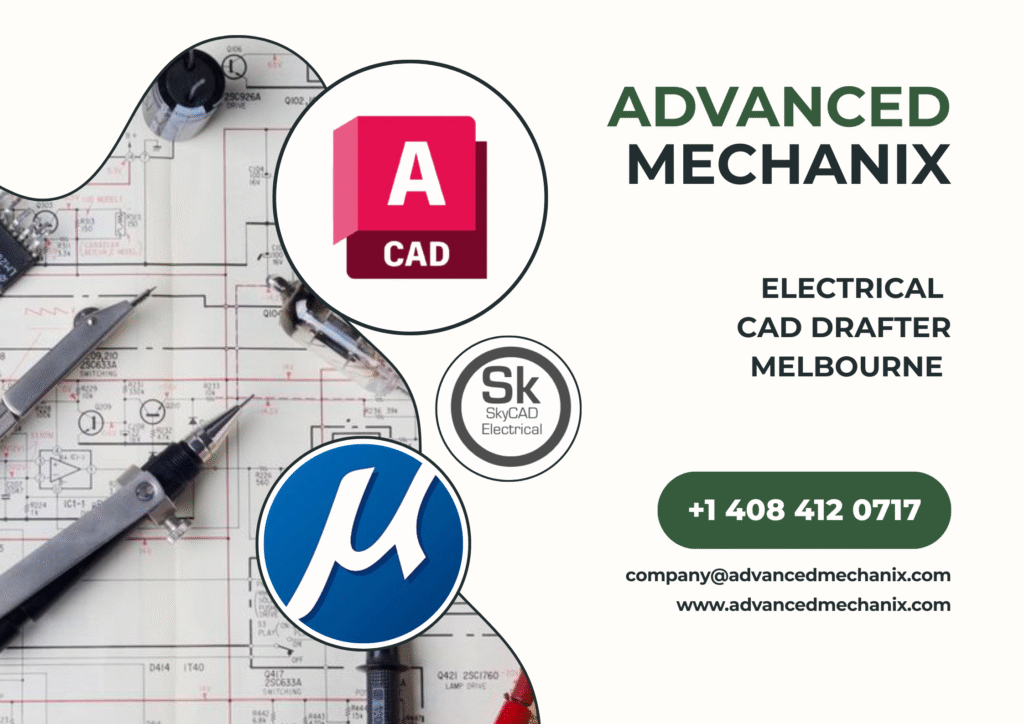 Electrical CAD Drafter Melbourne – Professional Electrical Drafting Services by Advanced Mechanix