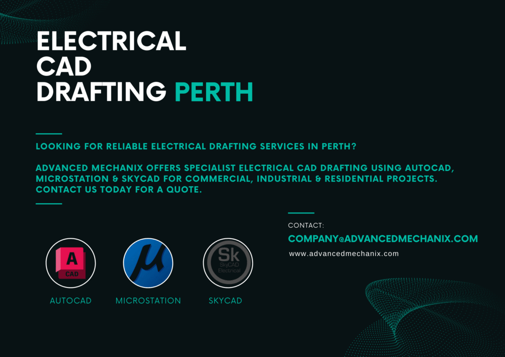 Electrical CAD Drafting Services in Perth – Accurate, Affordable & Australian-Standard Ready