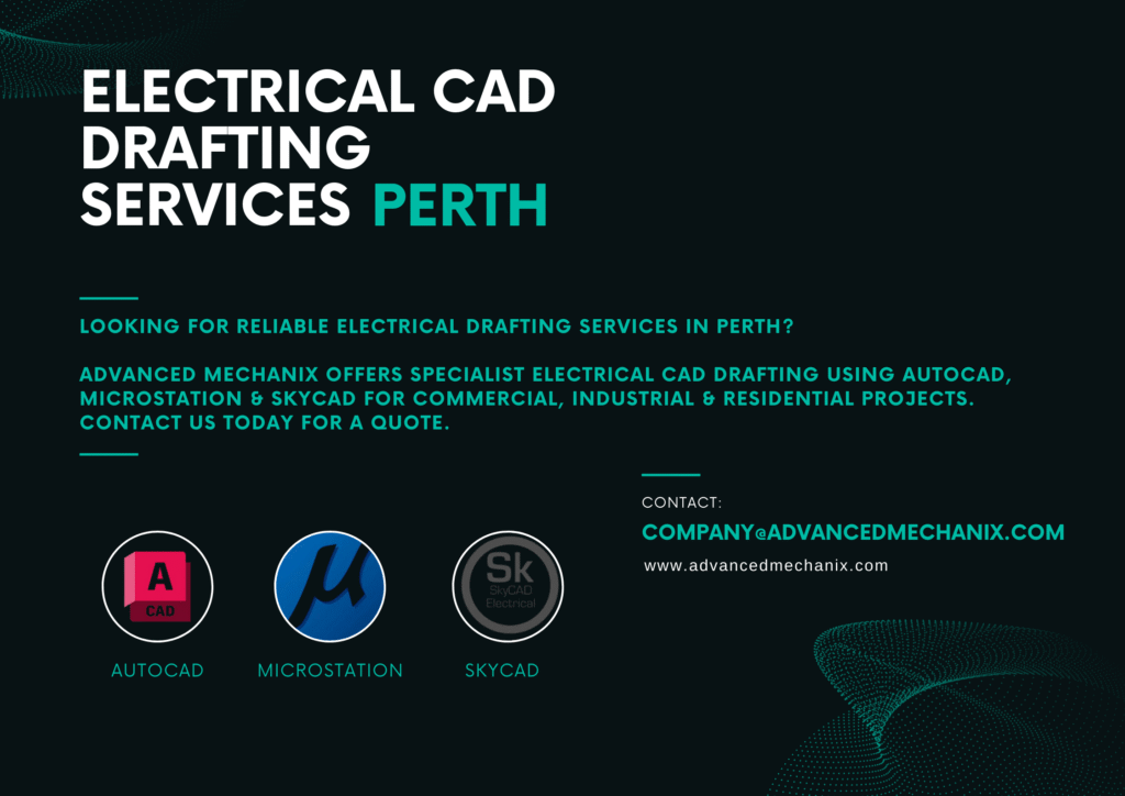 Electrical CAD Drafting Services in Australia – Advanced Mechanix