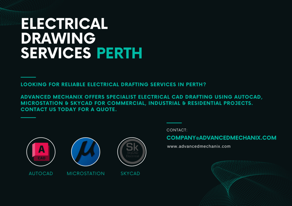 Electrical Drawing Services in Perth | Professional Electrical Drafting by Advanced Mechanix