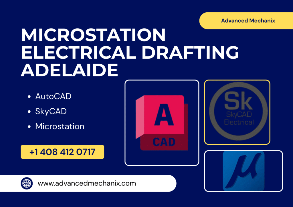 MicroStation Electrical Drafting Services in Adelaide | Advanced Mechanix (Australia)