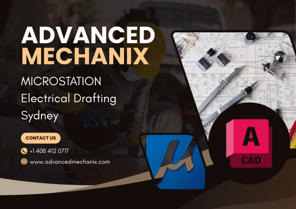 MicroStation Electrical Drafting Sydney – Professional CAD Drafting Services | Advanced Mechanix