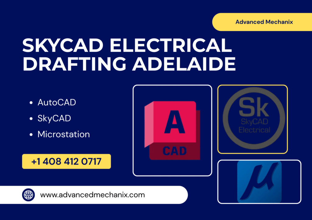 SkyCAD Electrical Drafting Services in Adelaide | Expert Electrical CAD by Advanced Mechanix