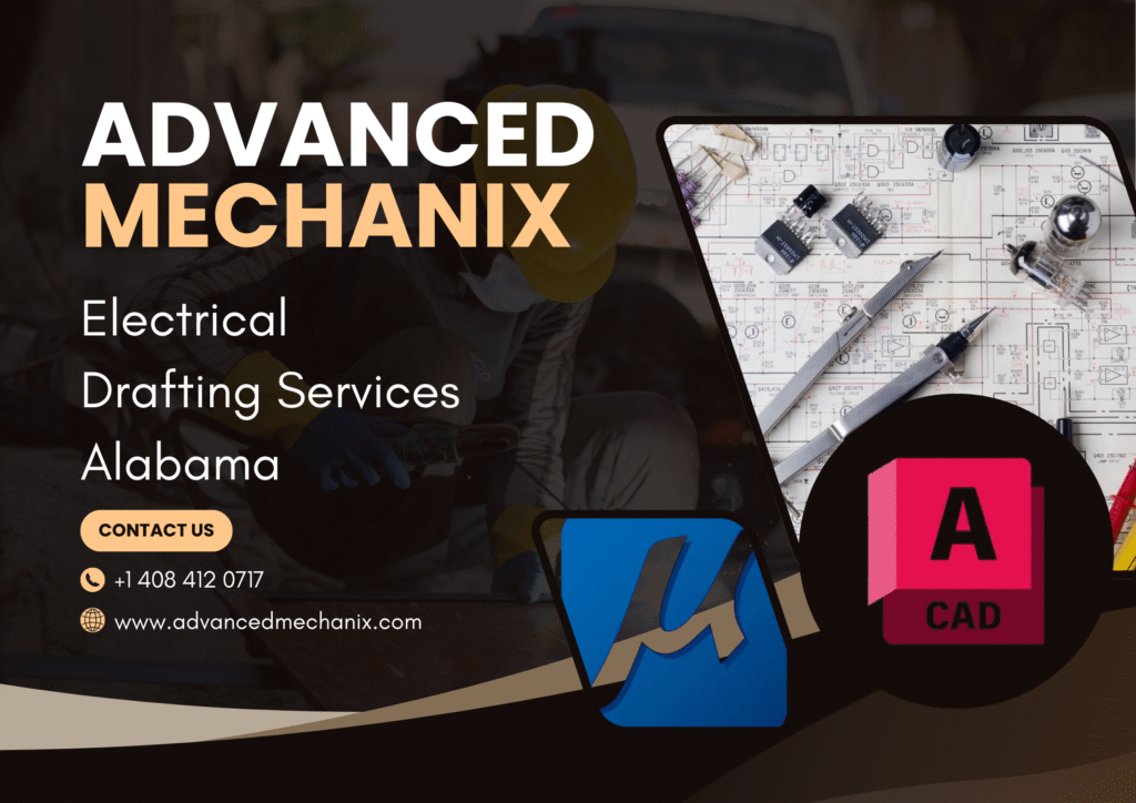 Electrical Drafting Services in Alabama – Professional Electrical CAD Design by Advanced Mechanix
