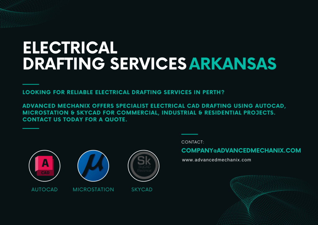 Electrical Drafting Services in Arkansas | Professional AutoCAD, MicroStation & SkyCAD Drafting – Advanced Mechanix