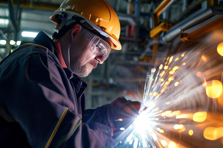 Advanced Mechanix engineer conducting an arc flash hazard assessment in an industrial facility in San Jose.